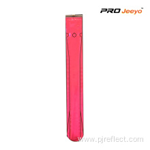 PVC Fluo Pink Safety LED Bracelet